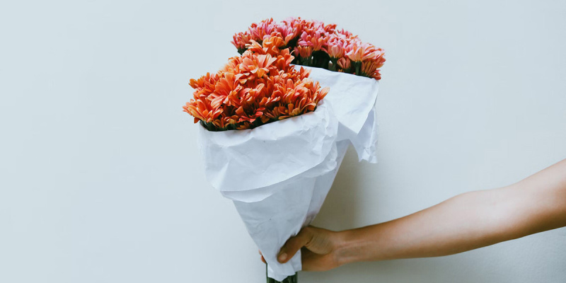 Цветы на праздник