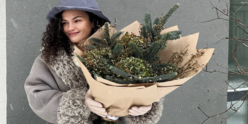 Вдохновение зимы: идеи новогодних букетов