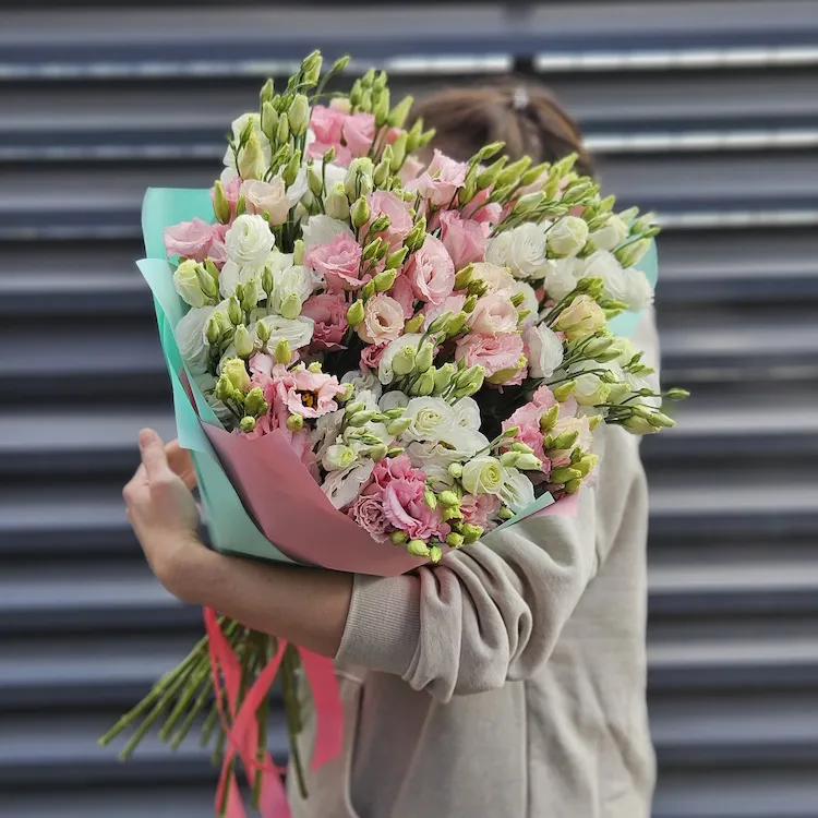 Букет из эустом