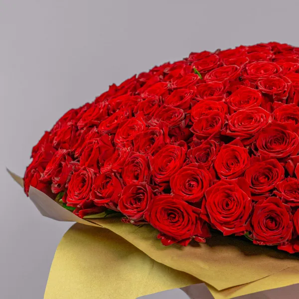 251 красная роза (60 см)