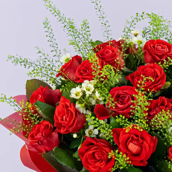 Букет из 27 красных роз