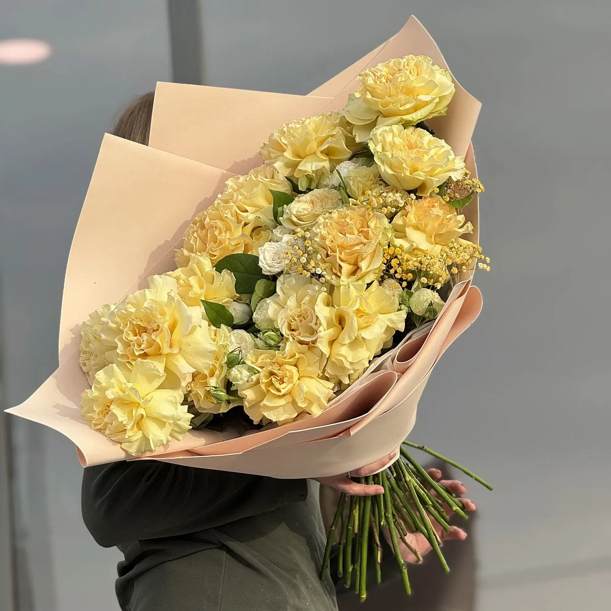 Букет из роз микс