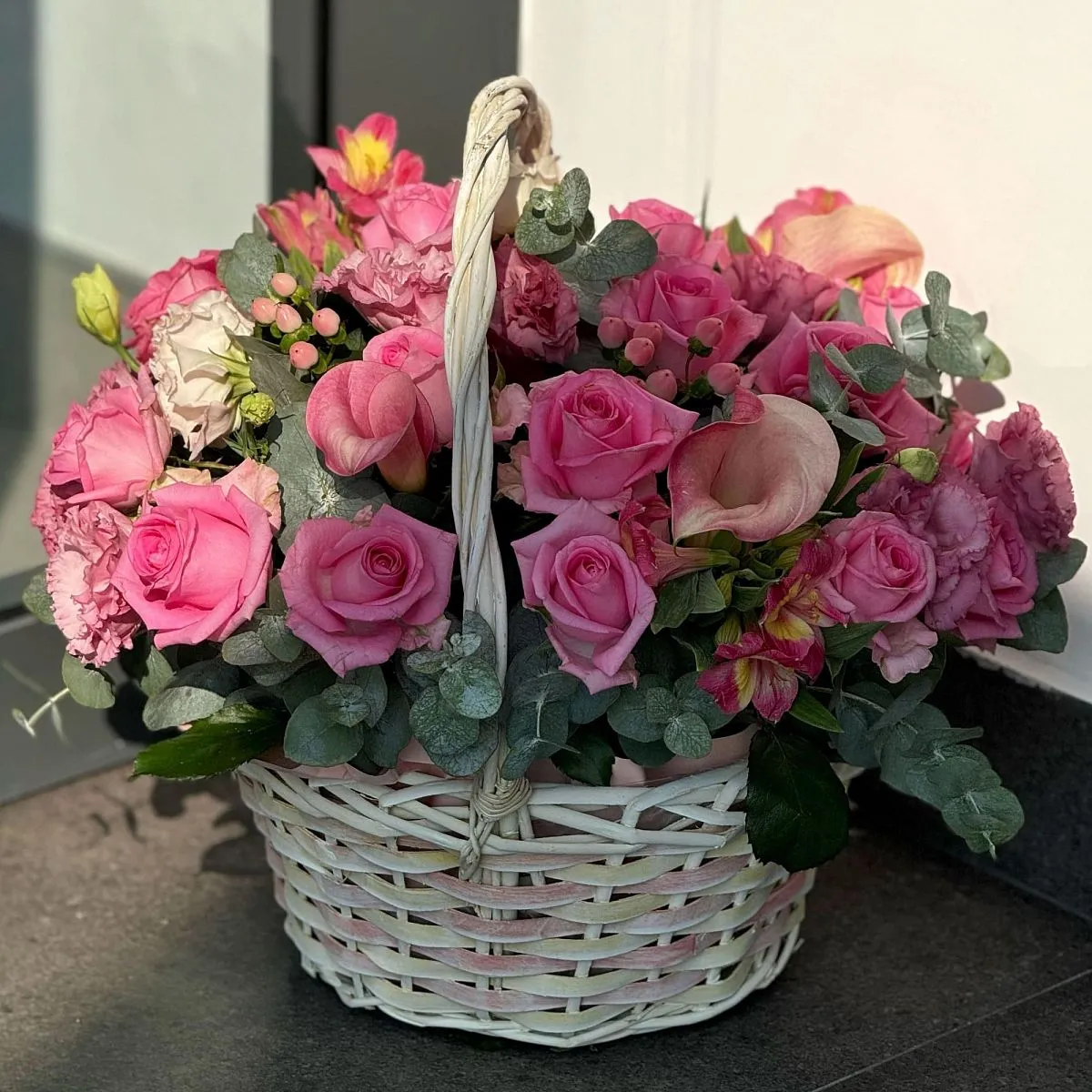 Розы в коробке