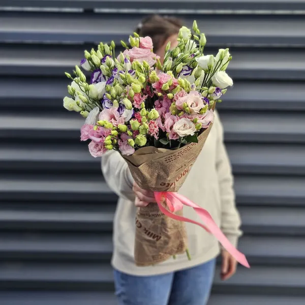 Букет из эустом