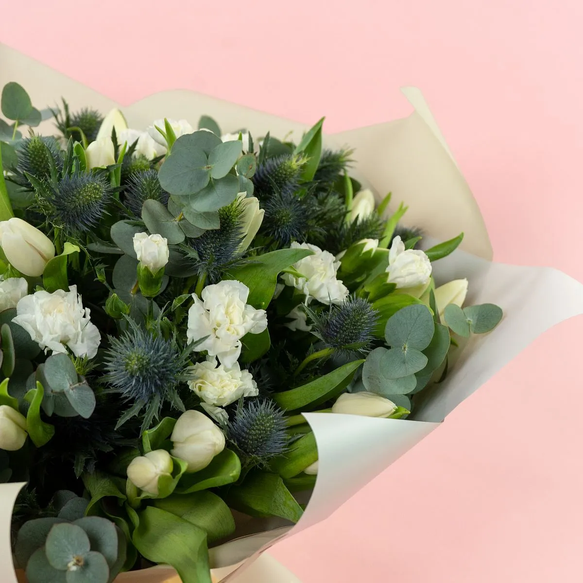 Букет из 25 тюльпанов