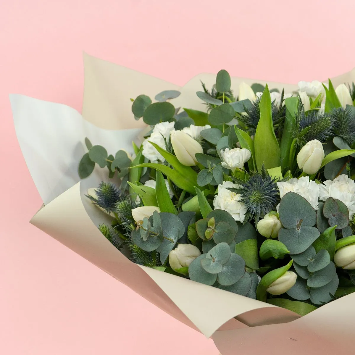 Букет из 25 тюльпанов