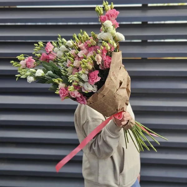 Букет из эустом