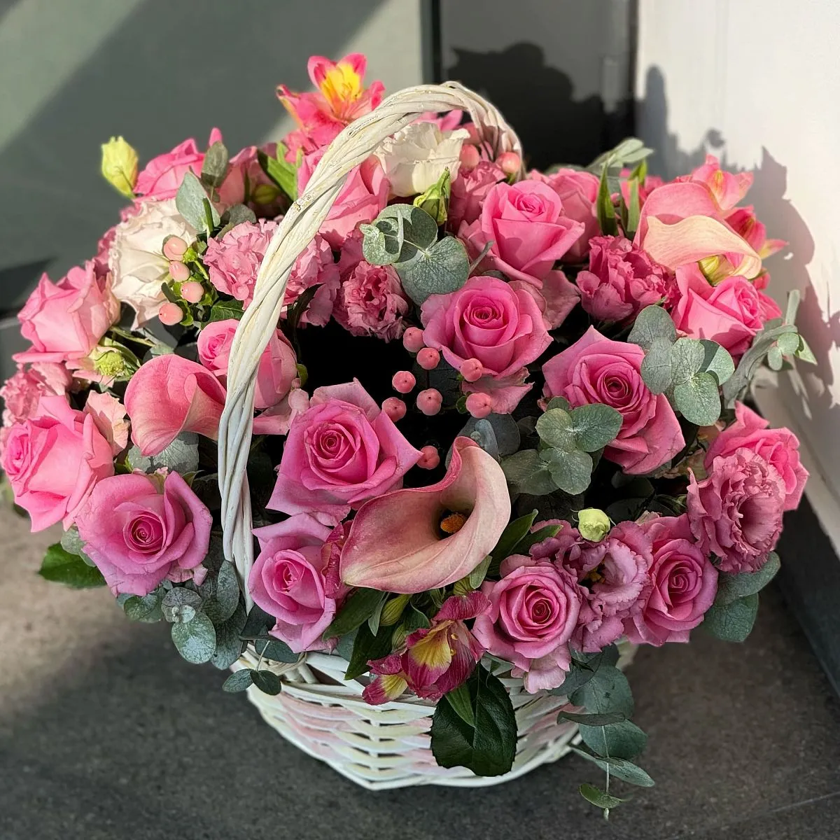 Розы в коробке