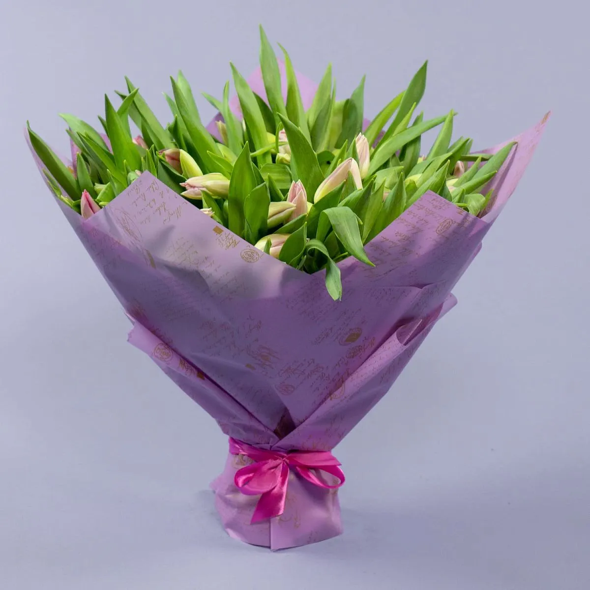 151 нежно-розовый тюльпан большой