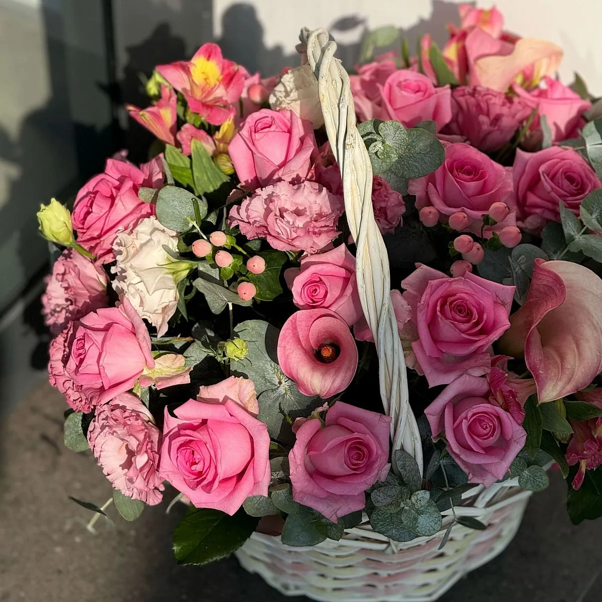 Розы в коробке