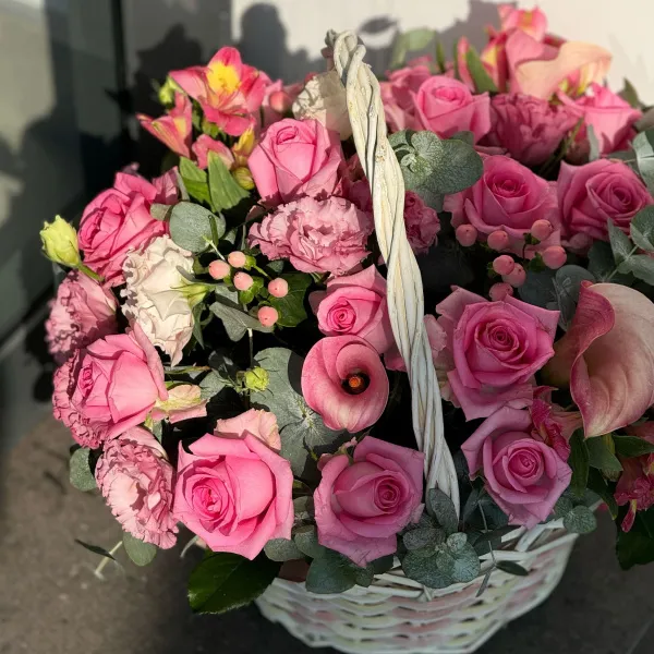 Розы в коробке