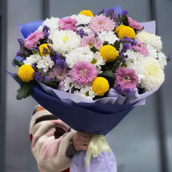 Букет из хризантем