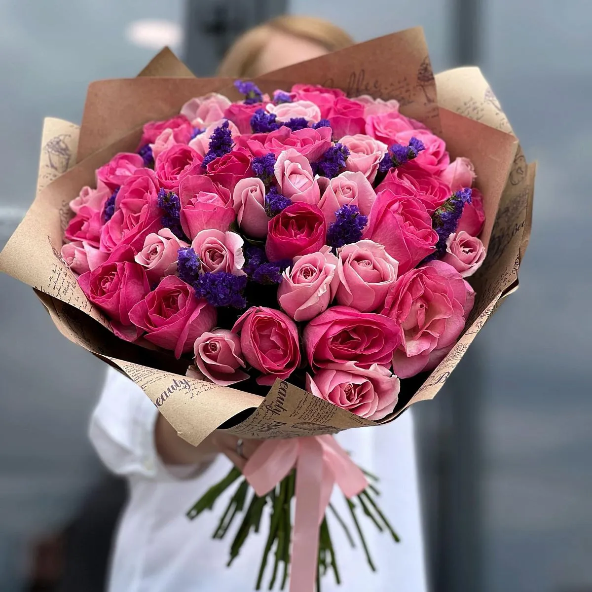 Букет из роз, статица