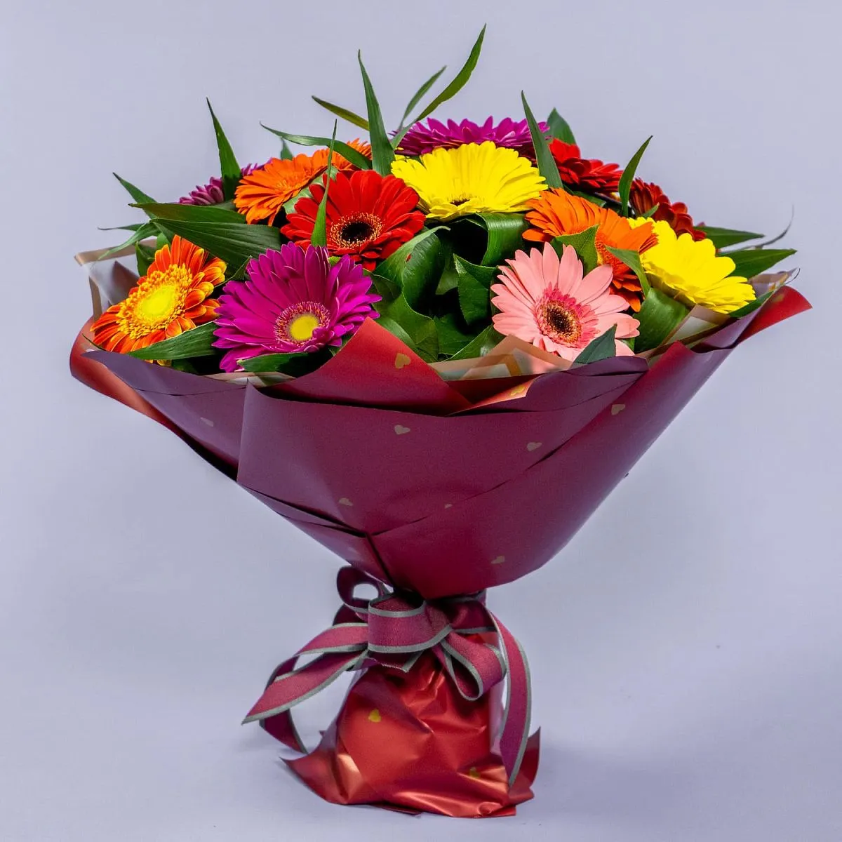 Букет из 15 гербер