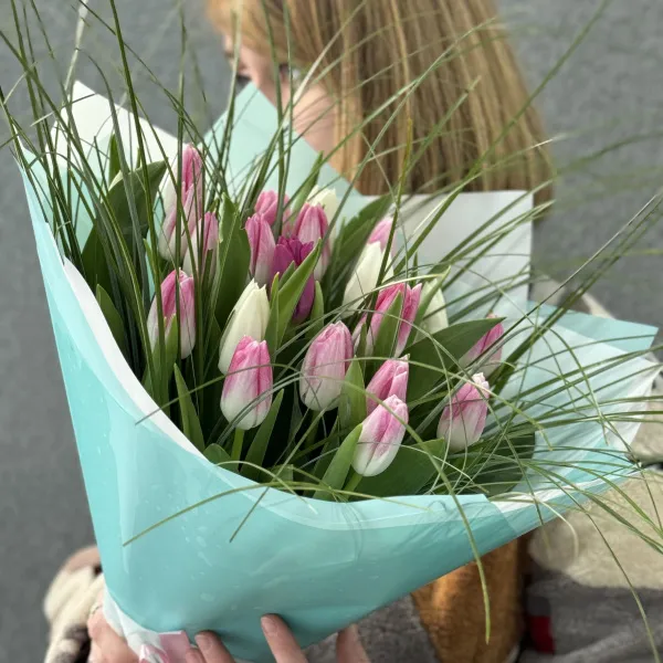 51 тюльпанов и берграсс огромный