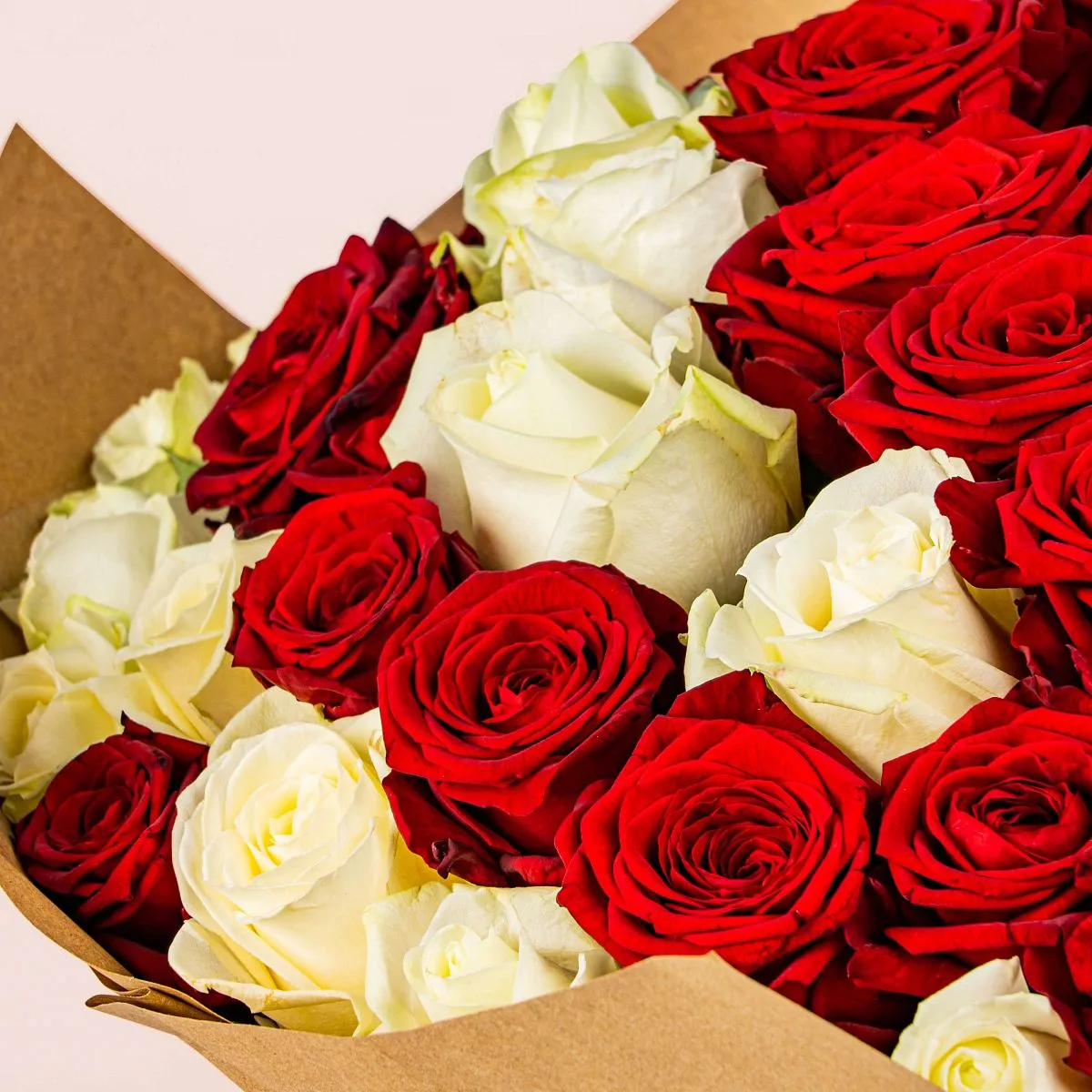 101 роза микс (40 см)