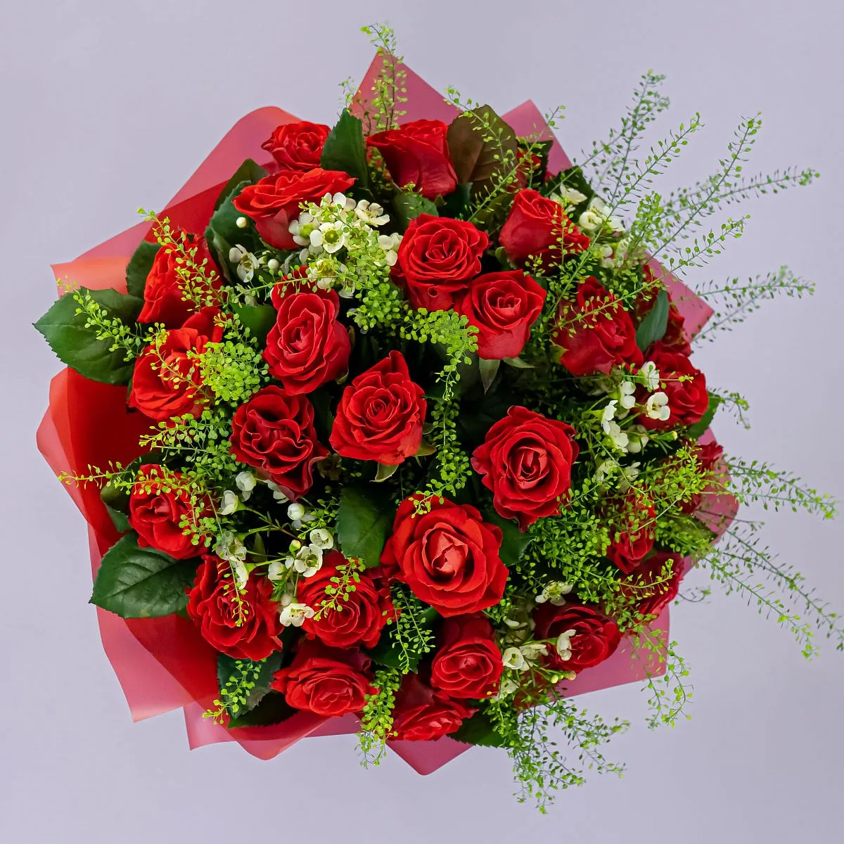 Букет из 27 красных роз